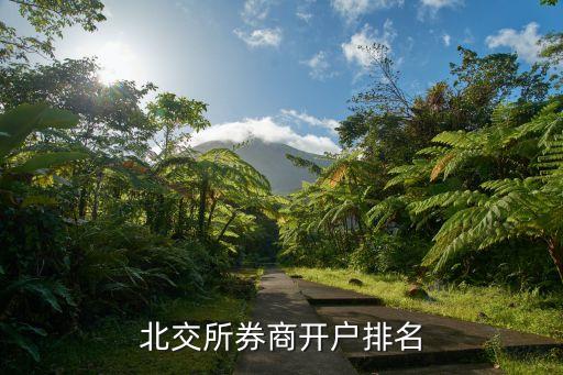 北交所券商開戶排名