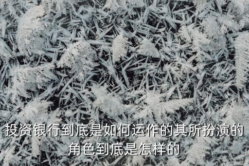 中國(guó)投行模式,投行模式的特點(diǎn)是什么