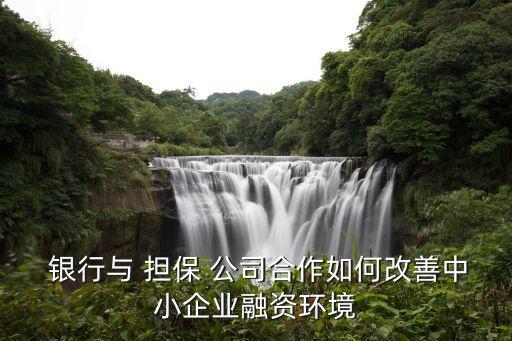 銀行和擔(dān)保公司關(guān)系,銀行好還是國有擔(dān)保公司好