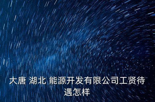 湖北能源集團招聘