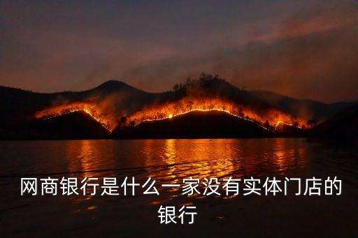 網(wǎng)商銀行是什么一家沒(méi)有實(shí)體門(mén)店的銀行