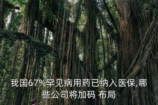 我國(guó)67%罕見(jiàn)病用藥已納入醫(yī)保,哪些公司將加碼 布局