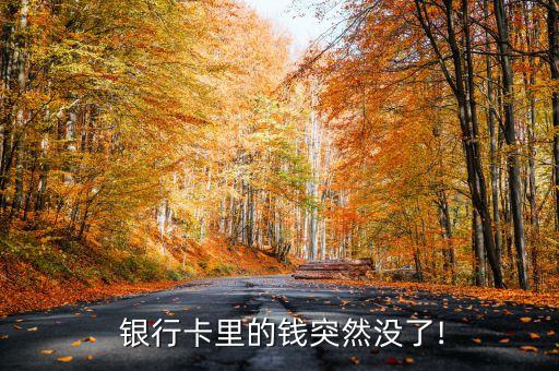 銀行卡錢不見了,存錢進(jìn)銀行卡錢不見了