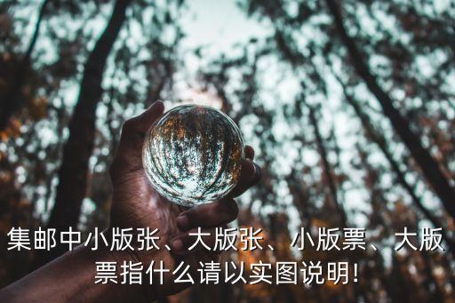 集郵中小版張、大版張、小版票、大版票指什么請以實圖說明!
