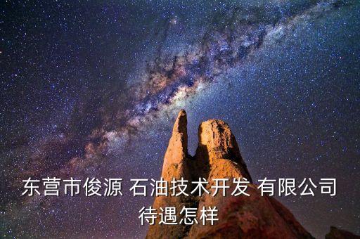 東營(yíng)市俊源 石油技術(shù)開(kāi)發(fā) 有限公司待遇怎樣