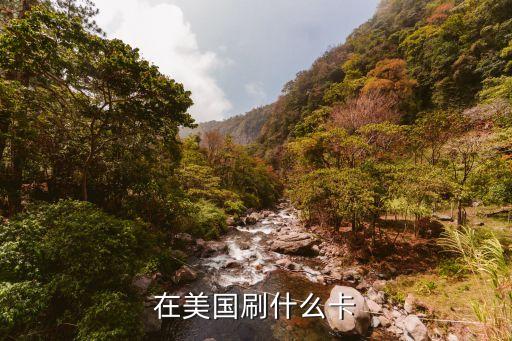 在美國(guó)刷什么卡