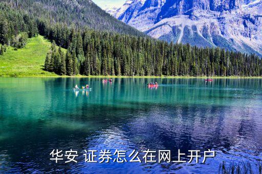  華安 證券怎么在網(wǎng)上開(kāi)戶