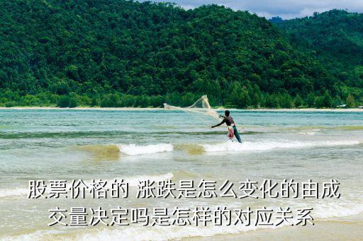  股票價格的 漲跌是怎么變化的由成交量決定嗎是怎樣的對應(yīng)關(guān)系