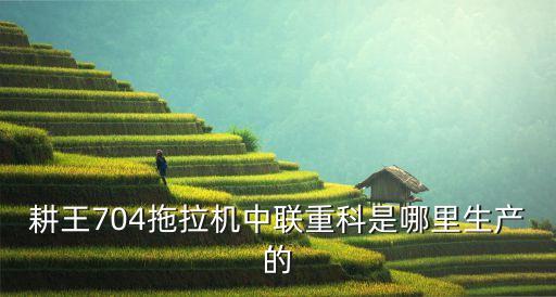 耕王704拖拉機中聯重科是哪里生產的