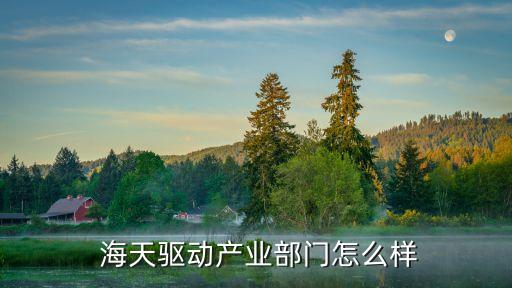  海天驅動產(chǎn)業(yè)部門怎么樣