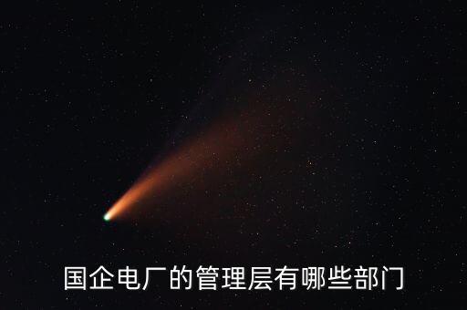 國(guó)企電廠的管理層有哪些部門