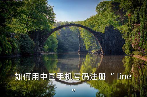 如何用中國手機(jī)號碼注冊“ line”