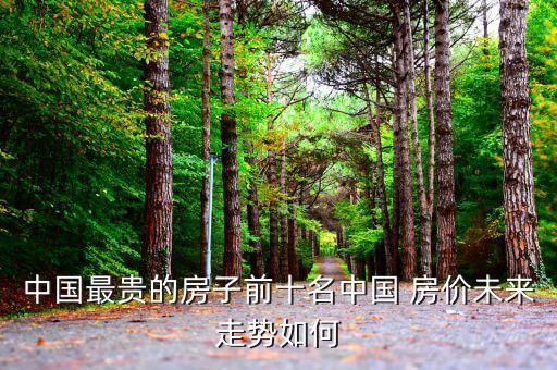 中國最貴的房子前十名中國 房價(jià)未來走勢(shì)如何