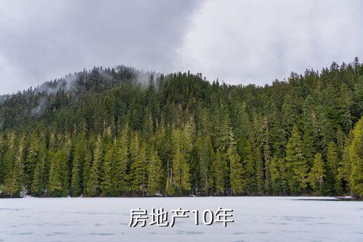 中國房地產10年