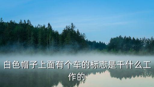 白色帽子上面有個車的標(biāo)志是干什么工作的