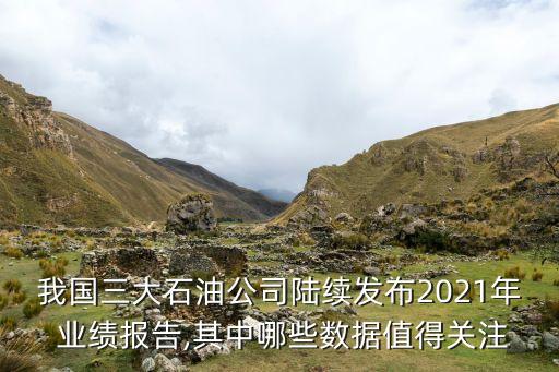 我國三大石油公司陸續(xù)發(fā)布2021年 業(yè)績報告,其中哪些數(shù)據(jù)值得關(guān)注
