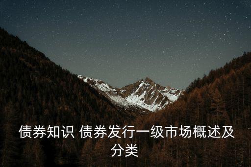 債券專業(yè)投資