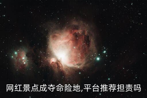 網(wǎng)紅景點(diǎn)成奪命險(xiǎn)地,平臺推薦擔(dān)責(zé)嗎