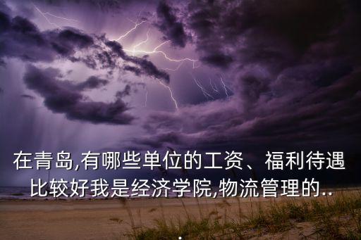 在青島,有哪些單位的工資、福利待遇比較好我是經(jīng)濟學(xué)院,物流管理的...