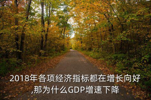 2018年各項經(jīng)濟(jì)指標(biāo)都在增長向好,那為什么GDP增速下降