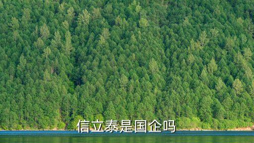 信立泰是國(guó)企嗎