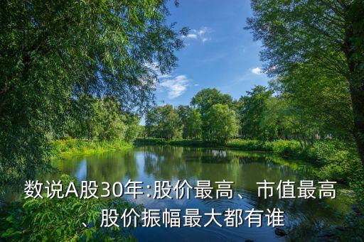 數(shù)說A股30年:股價最高、市值最高、股價振幅最大都有誰