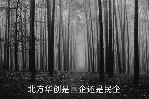 北方華創(chuàng)是國(guó)企還是民企