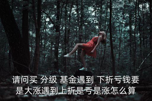 請(qǐng)問(wèn)買(mǎi) 分級(jí) 基金遇到 下折虧錢(qián)要是大漲遇到上折是虧是漲怎么算