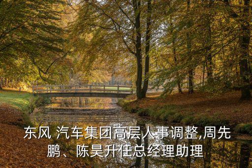  東風(fēng) 汽車(chē)集團(tuán)高層人事調(diào)整,周先鵬、陳昊升任總經(jīng)理助理