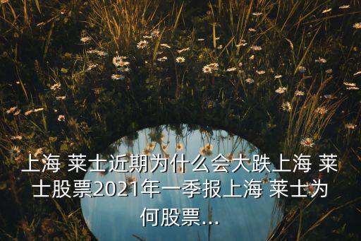 上海 萊士近期為什么會(huì)大跌上海 萊士股票2021年一季報(bào)上海 萊士為何股票...