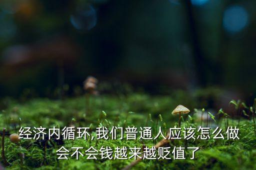  經(jīng)濟(jì)內(nèi)循環(huán),我們普通人應(yīng)該怎么做會(huì)不會(huì)錢越來(lái)越貶值了