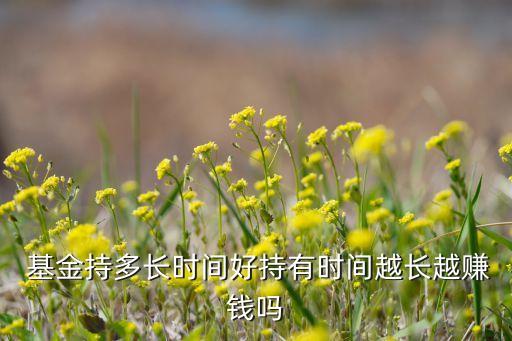  基金持多長(zhǎng)時(shí)間好持有時(shí)間越長(zhǎng)越賺錢嗎