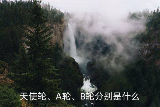 天使輪、A輪、B輪分別是什么