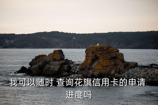我可以隨時(shí) 查詢花旗信用卡的申請 進(jìn)度嗎
