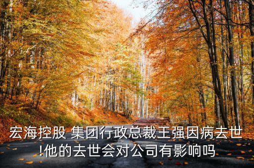 宏?？毓?集團行政總裁王強因病去世!他的去世會對公司有影響嗎