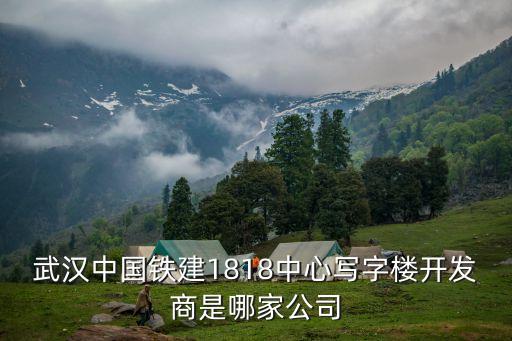 武漢中國(guó)鐵建1818中心寫字樓開發(fā)商是哪家公司
