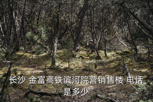 長(zhǎng)沙 金富高鐵濱河院營(yíng)銷(xiāo)售樓 電話是多少
