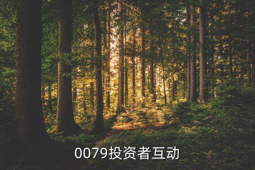 300079投資者互動