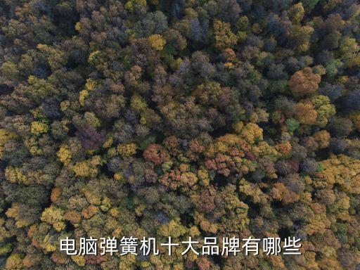 電腦彈簧機(jī)十大品牌有哪些