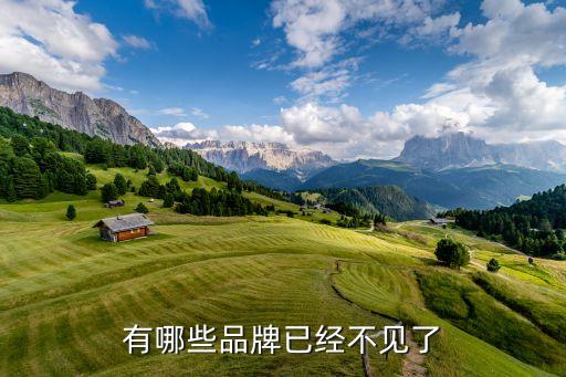 有哪些品牌已經(jīng)不見(jiàn)了