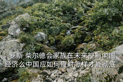  羅斯 柴爾德會家族在未來控制中國經(jīng)濟(jì)么中國應(yīng)如何應(yīng)對怎樣才能徹底...