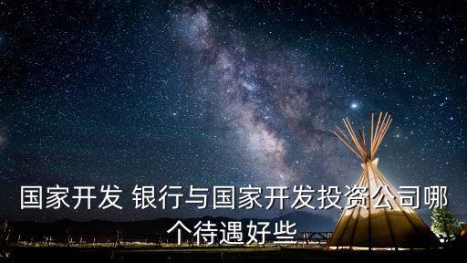 國(guó)家開發(fā) 銀行與國(guó)家開發(fā)投資公司哪個(gè)待遇好些